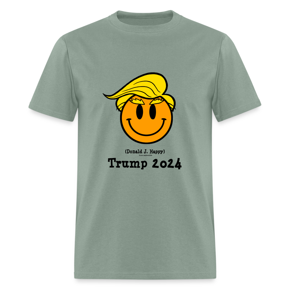 Donald J Happy "Trump 2024" T-Shirt - sage