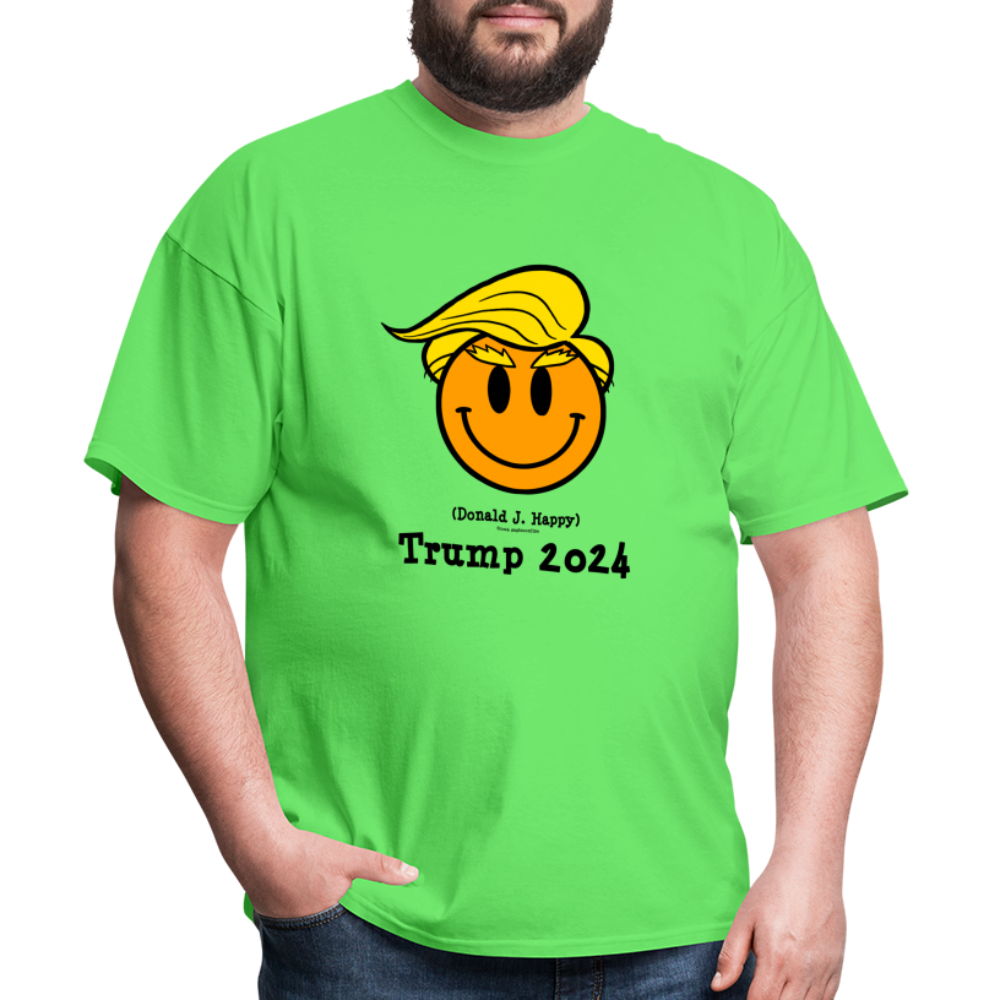 Donald J Happy "Trump 2024" T-Shirt - kiwi