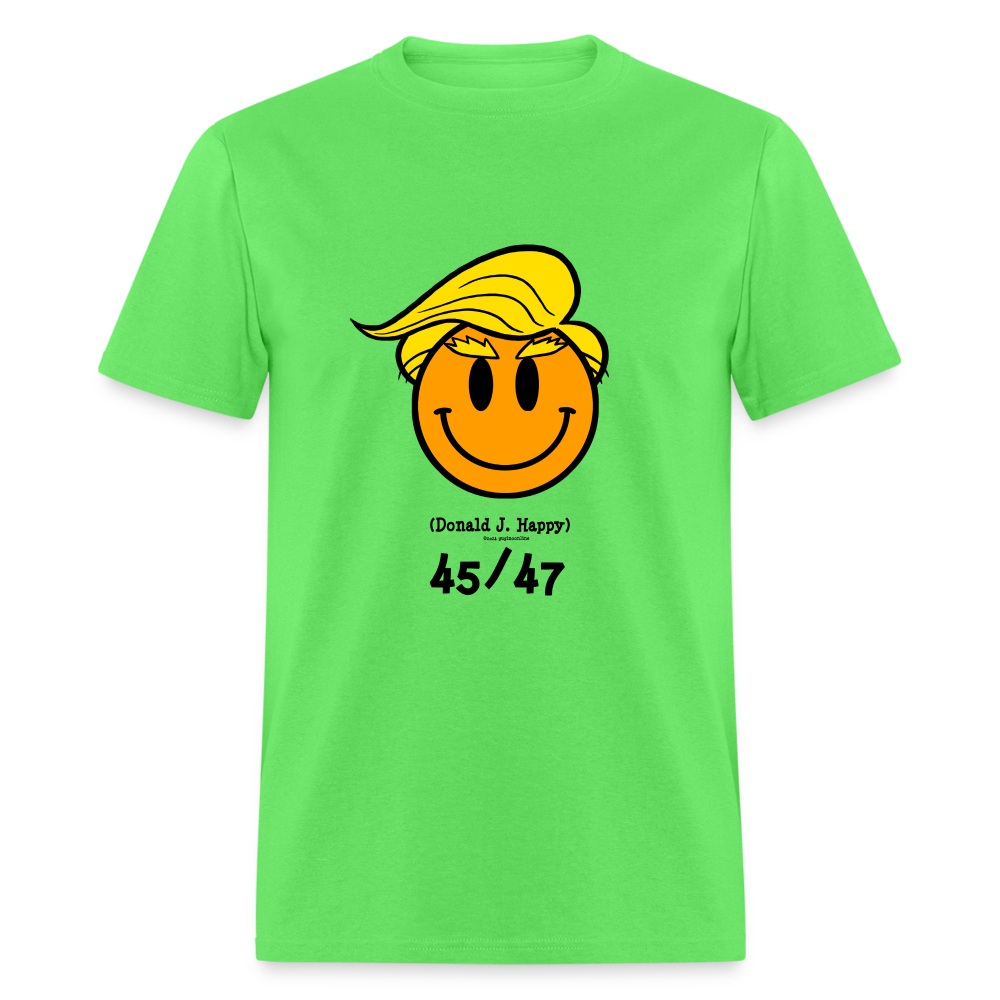 Donald J Happy "45/47" T-Shirt - kiwi