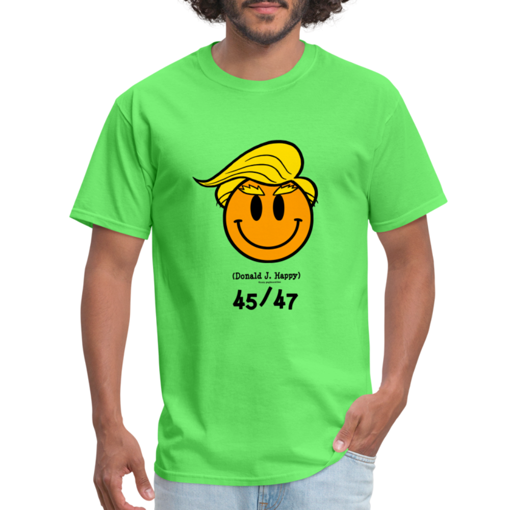 Donald J Happy "45/47" T-Shirt - kiwi